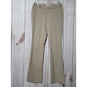 A‎ New Day Women's Trouser Pants Ladies 4 Long Khaki Career Business Casual